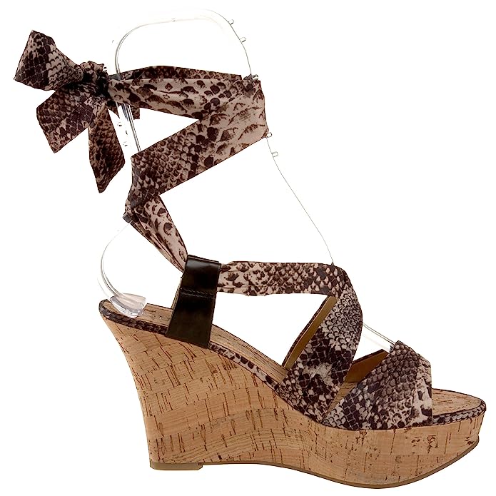 Guess Sandals Jingman Wedge sz.8