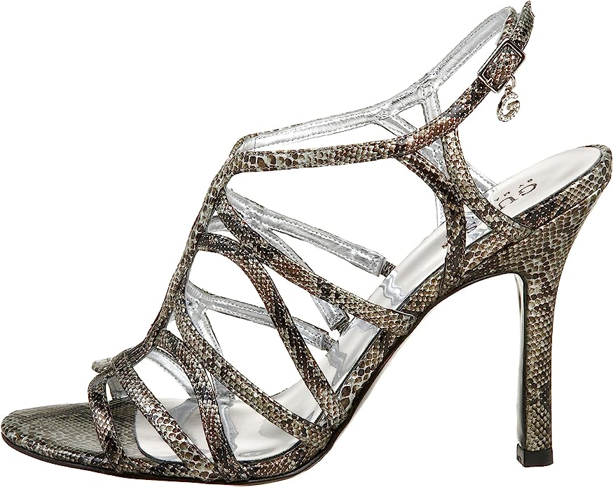 Guess Goally 2 Silver Synthetic Heel Size 7