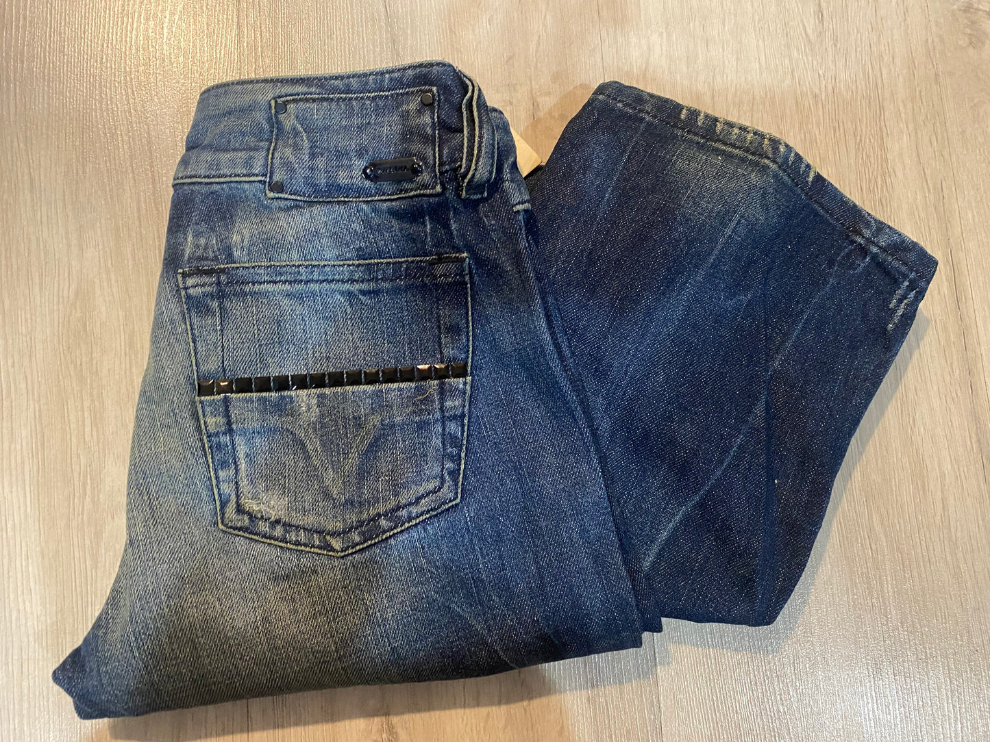 DIESEL LADIE'S HUSH DS 8SV VINTAGE POCKET DETAIL JEANS 24X30