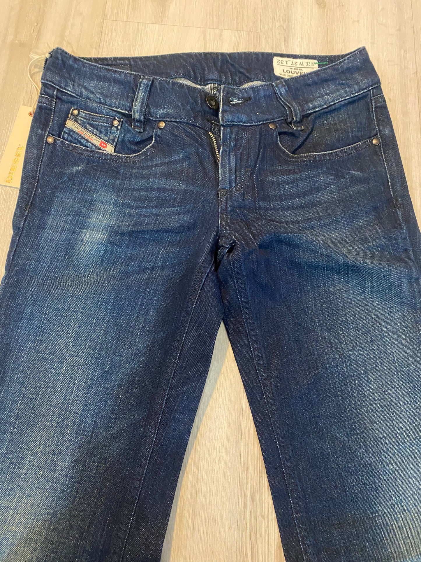WOMEN'S DIESEL JEANS BOOTCUT LOUVELY WASH 008VB