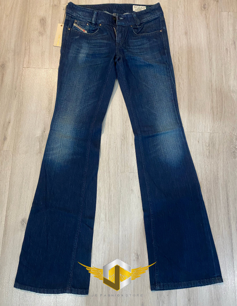 WOMEN'S DIESEL JEANS BOOTCUT LOUVELY WASH 008VB