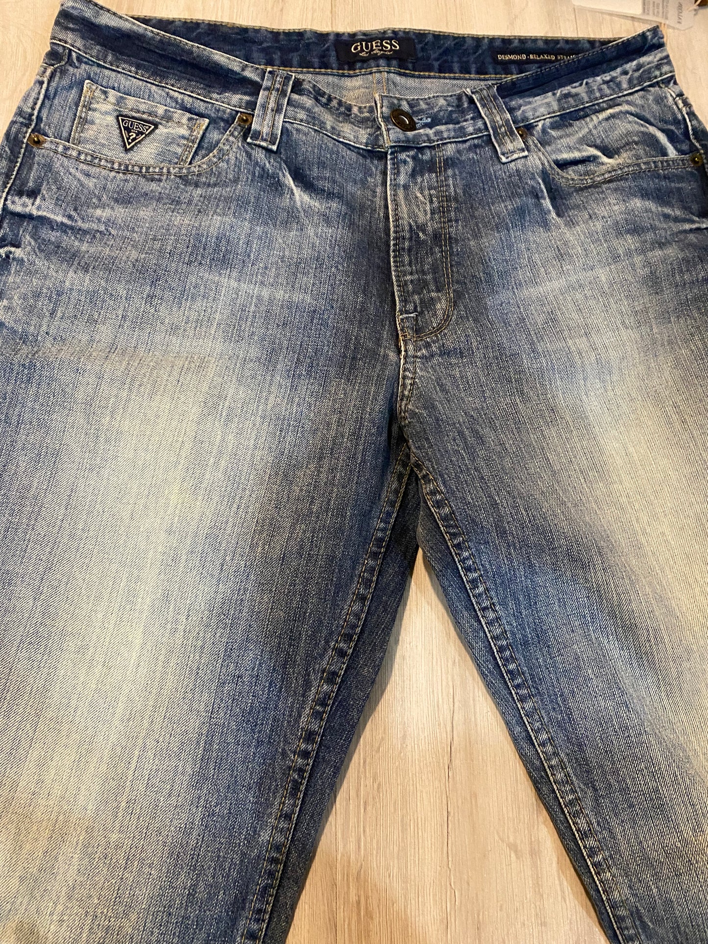 Guess Desmond Relaxed Straight Jeans Mens
