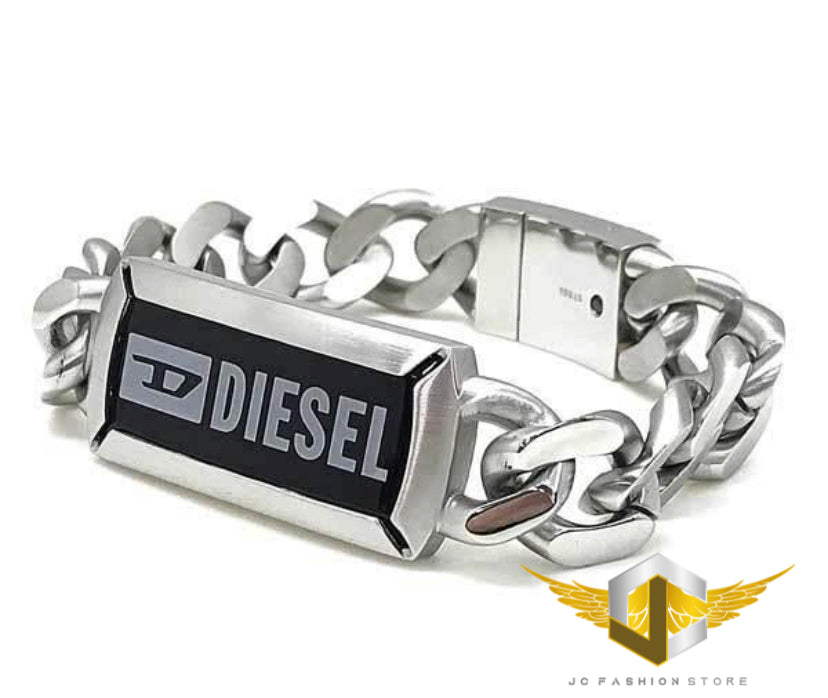 Diesel Men's Stainless Steel Chain Bracelet DX1242