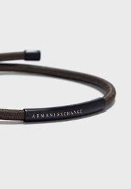 Armani Exchange Men's Black Bracelet AXG0042001