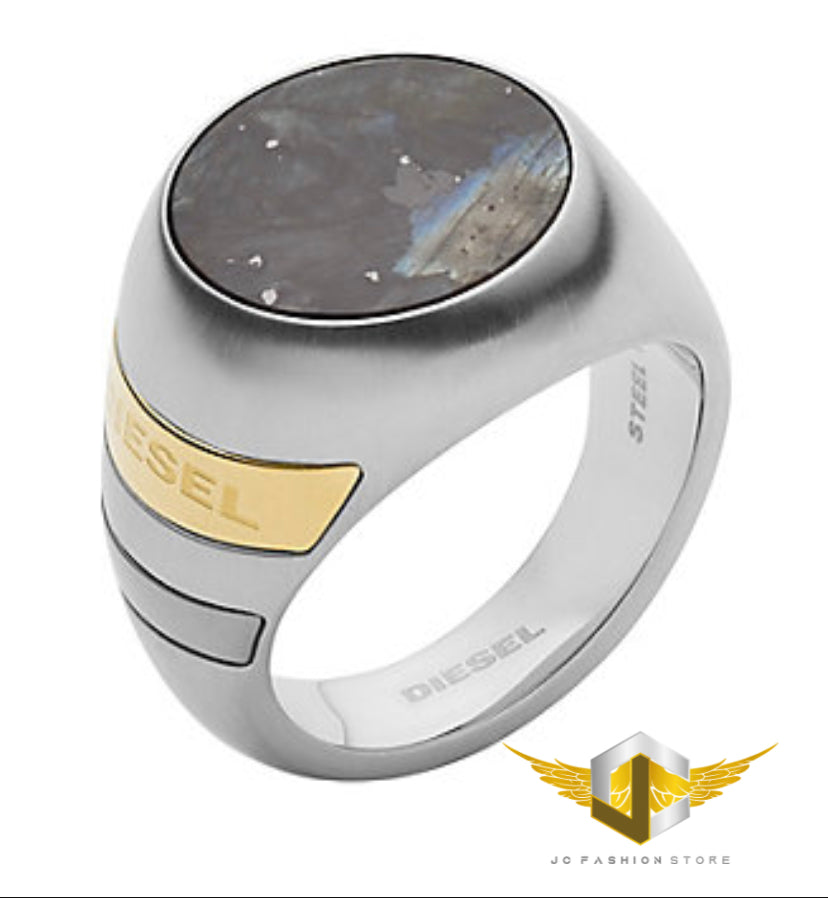 Diesel Men's Silver Ring DX1190040