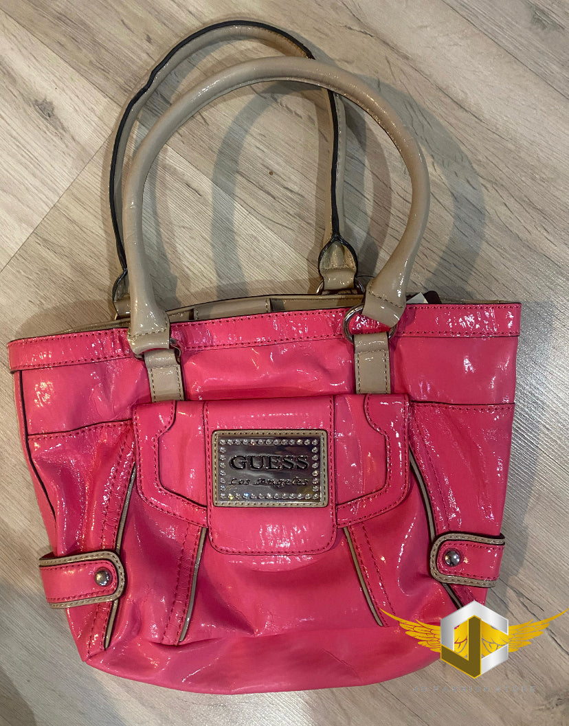 GUESS PINK KNOCKOUT HANDBAG