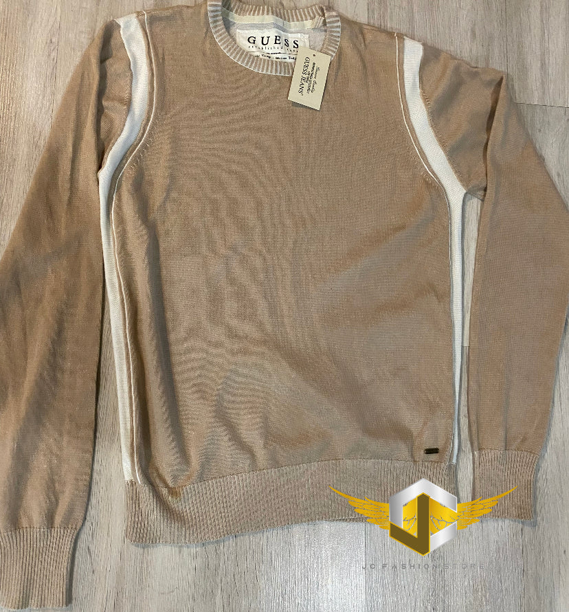 Guess Forest Khaki Men's Sweatshirts Sz S