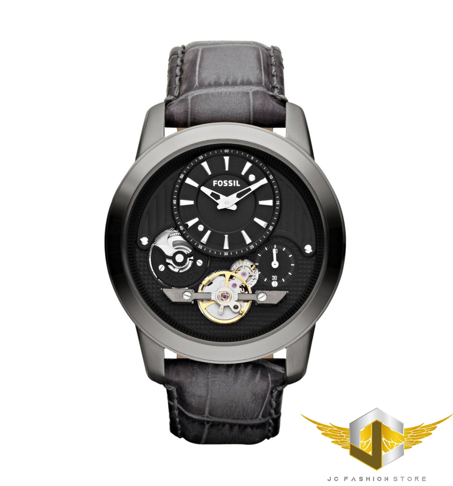 FOSSIL MEN'S TWIST SKELETON COLLECTION WATCH ME1126