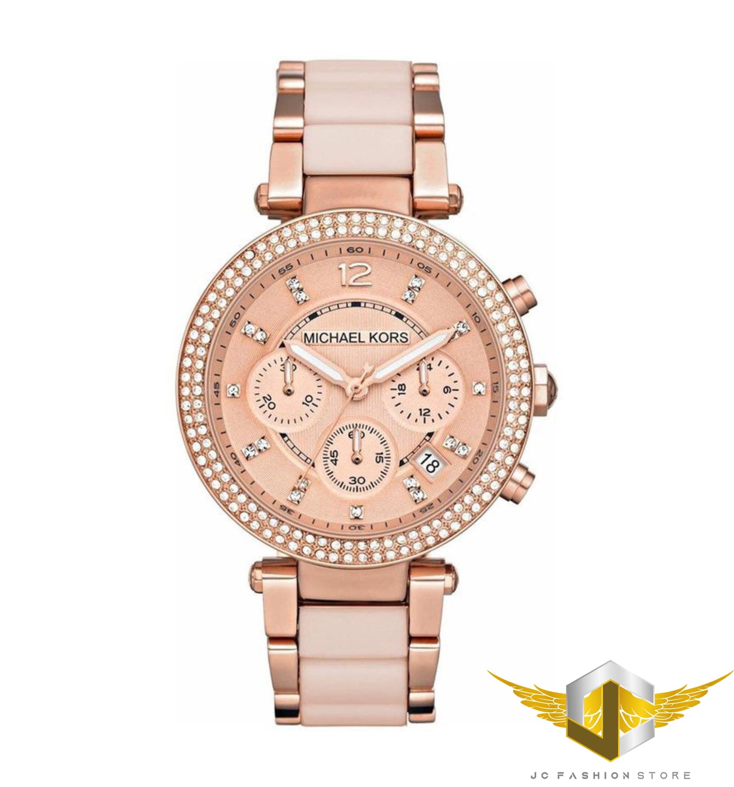 MICHAEL KORS WOMEN'S ROSE GOLD WATCH MK5896