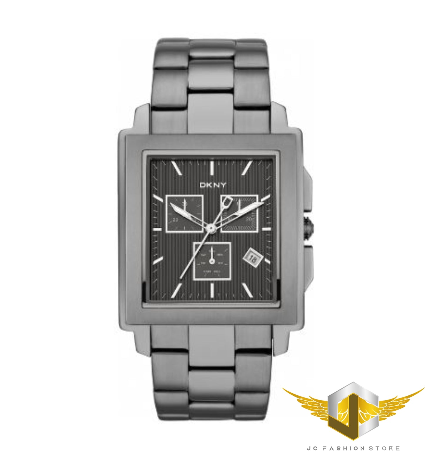 DKNY MEN'S CHRONOGRAPH LUXURY COLLECTION SMOKE BLACK WATCH NY1517