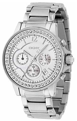 DKNY LADIE'S CRYSTAL LUXURY DRESS CHRONOGRAPH WATCH NY4690