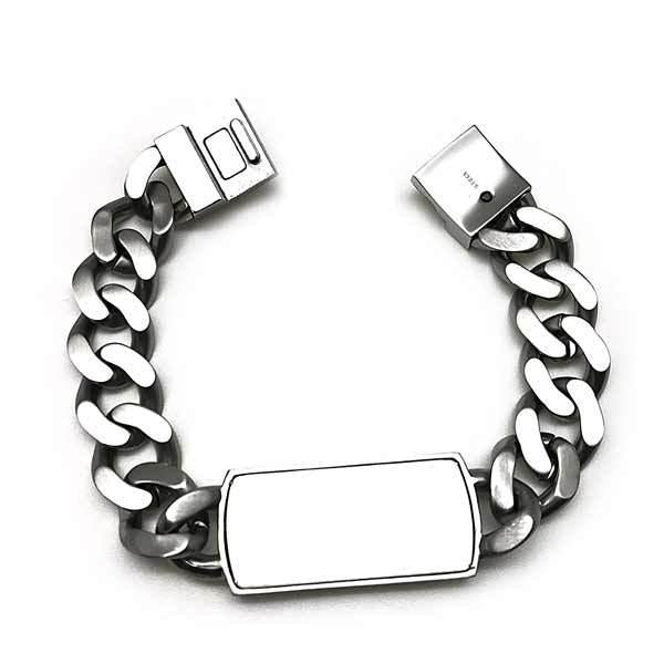 Diesel Men's Stainless Steel Chain Bracelet DX1242