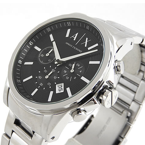 ARMANI EXCHANGE MEN'S CHRONOGRAPH SILVER WATCH AX2084