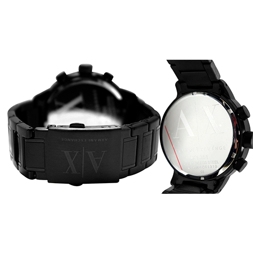 ARMANI EXCHANGE MEN'S ORANGE NEON CHRONOGRAPH WATCH AX1351