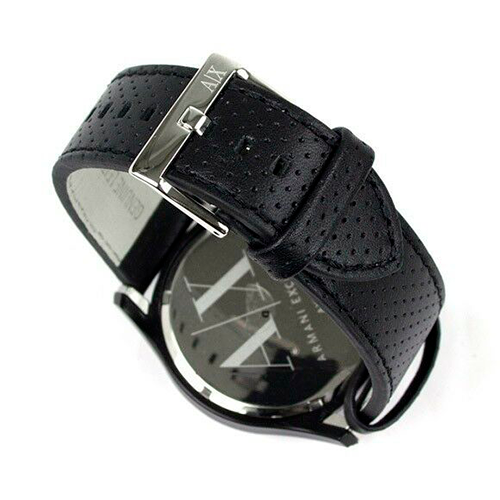 ARMANI EXCHANGE MEN'S SUPER COOL BLACK RACING WATCH AX2070