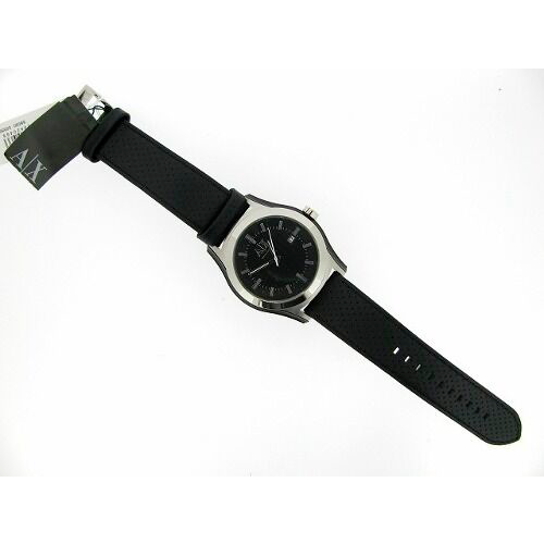 ARMANI EXCHANGE MEN'S SUPER COOL BLACK RACING WATCH AX2070