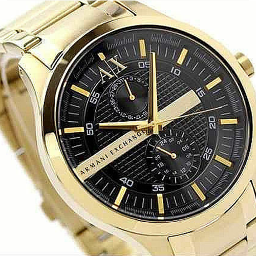 ARMANI EXCHANGE MEN'S COLLECTION GOLD LUXURY WATCH AX2122