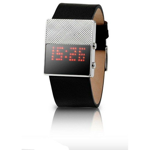 BLACK DICE MEN'S WITHOUT EXPRESSION MIRROR LED WATCH BD-056-04