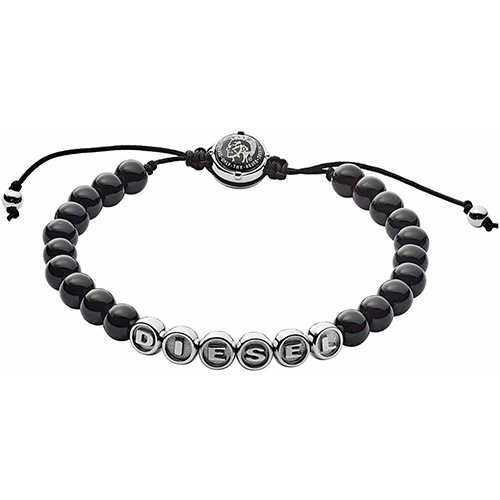 DIESEL BRAVE MEN LOGO BRACELET DX0950