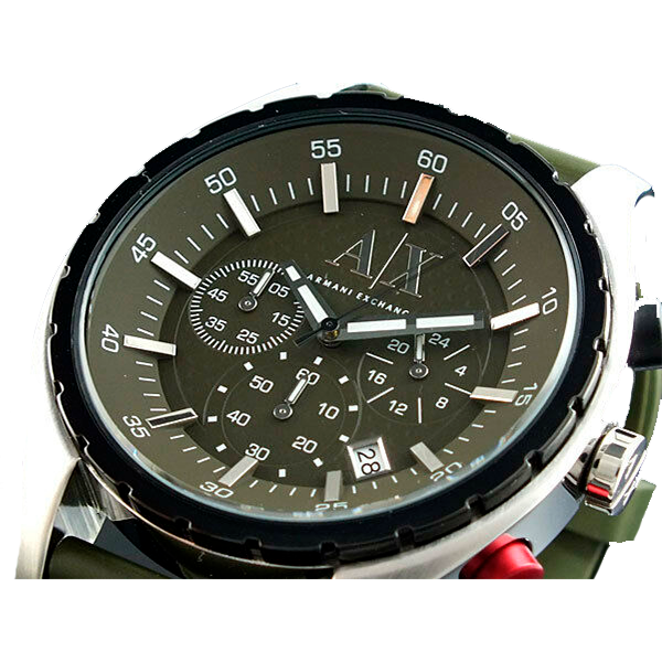 ARMANI EXCHANGE MEN'S CHRONOGRAPH ARMY RACING WATCH AX1138