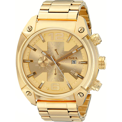 DIESEL MEN'S ALL GOLD WATCH DZ4299