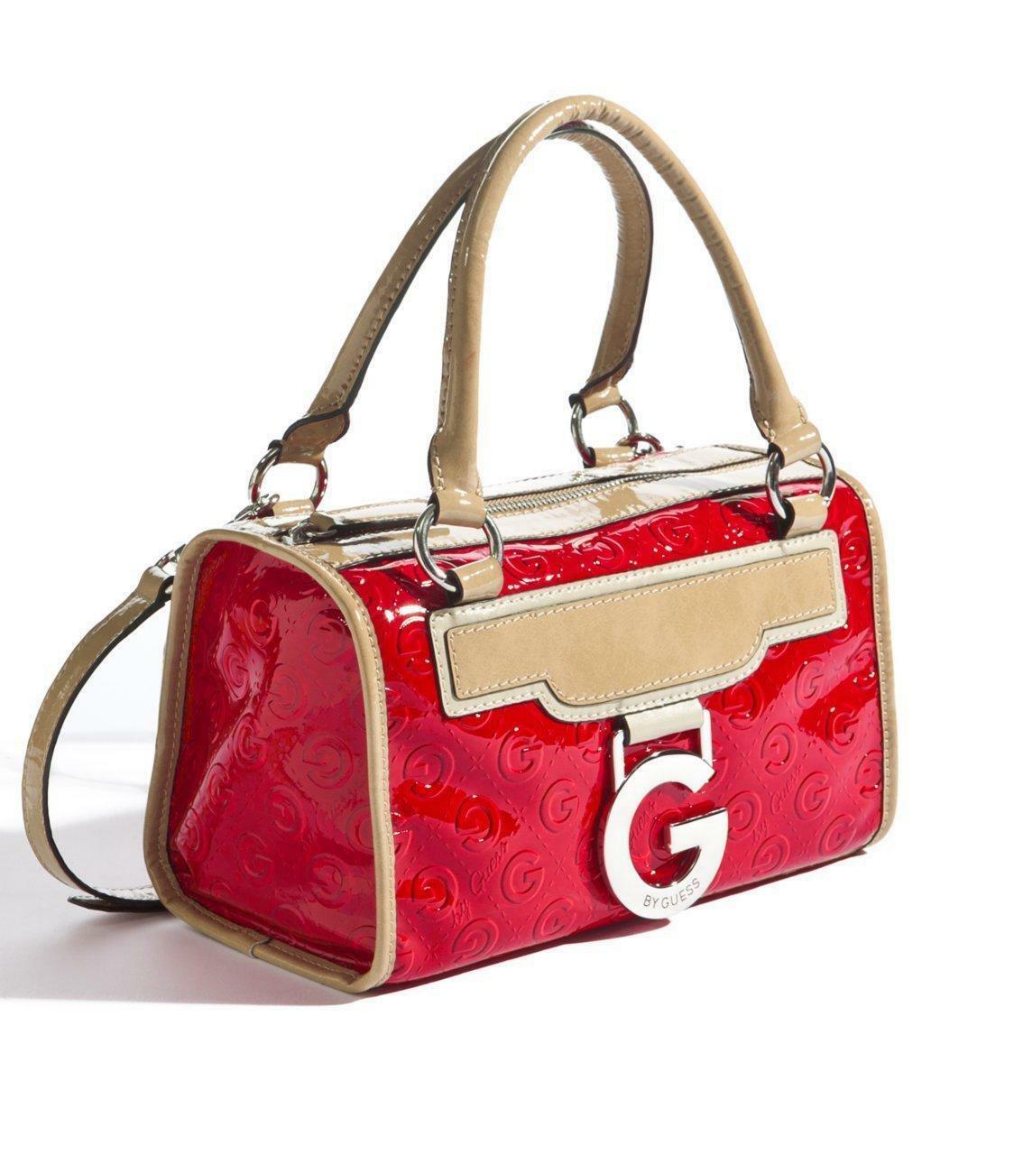 G by GUESS WOMEN'S RAQUELLE DEBOSSED BOX SATCHEL SET HANDBAG