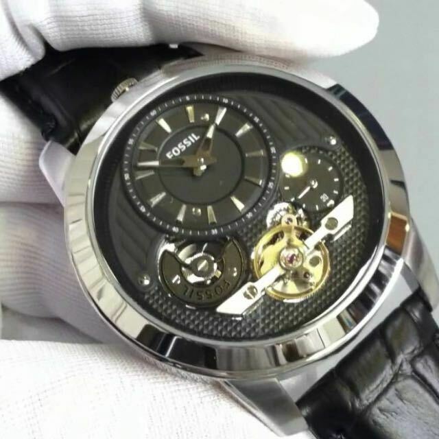 FOSSIL MEN'S TWIST SKELETON COLLECTION WATCH ME1126