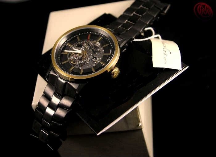 KENNETH COLE MEN'S AUTOMATIC SKELETON 2 TONES WATCH KC9177