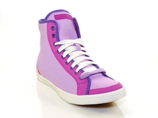 DIESEL WOMEN'S YORE W MULTICOLOR LACE UP Sz. 9