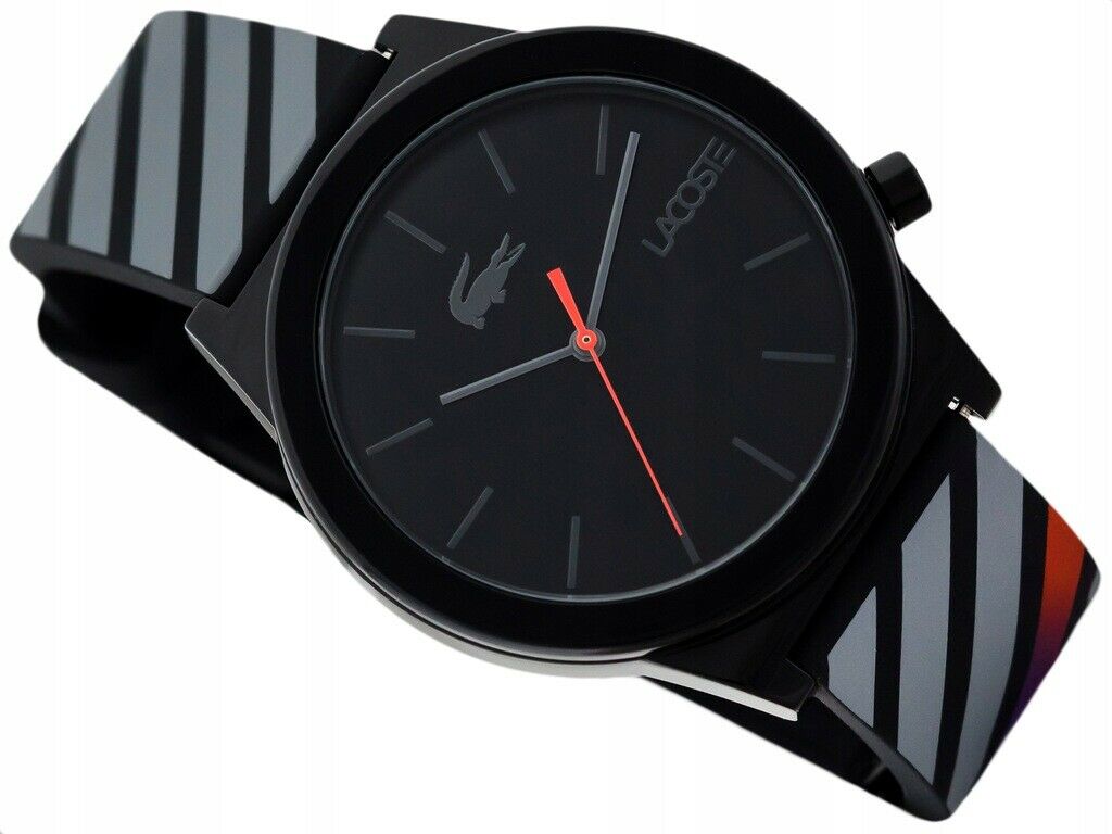 LACOSTE MEN'S RUBBER WATCH 2010936