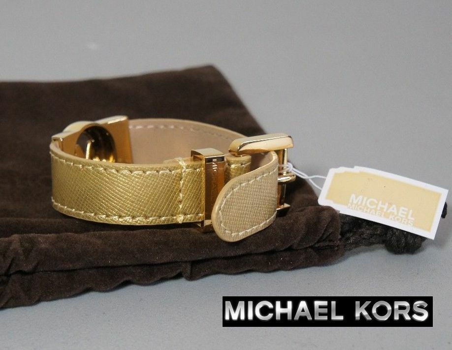 MICHAEL KORS WOMEN'S NATURAL OLIVE GREEN BRACELET MKJ3867