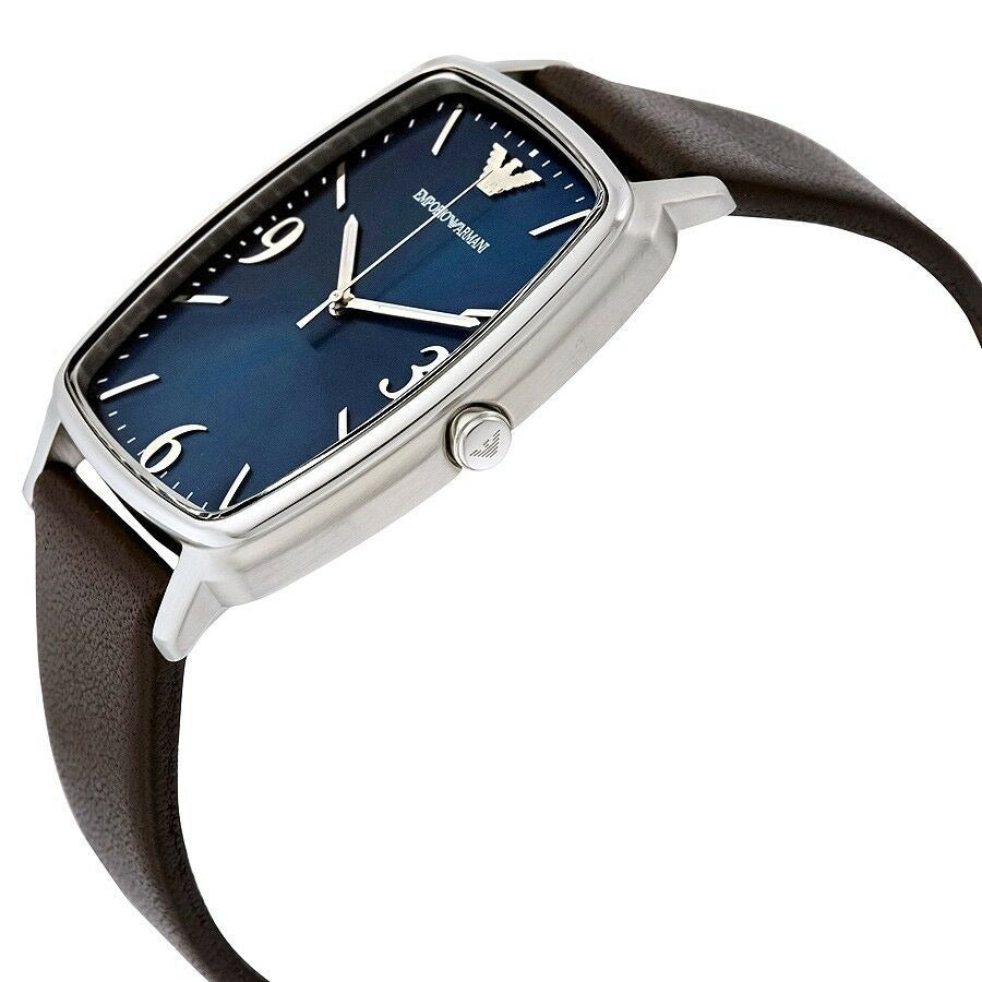 EMPORIO ARMANI MEN'S CLASSIC EDITION NAVY BLUE WATCH AR2491