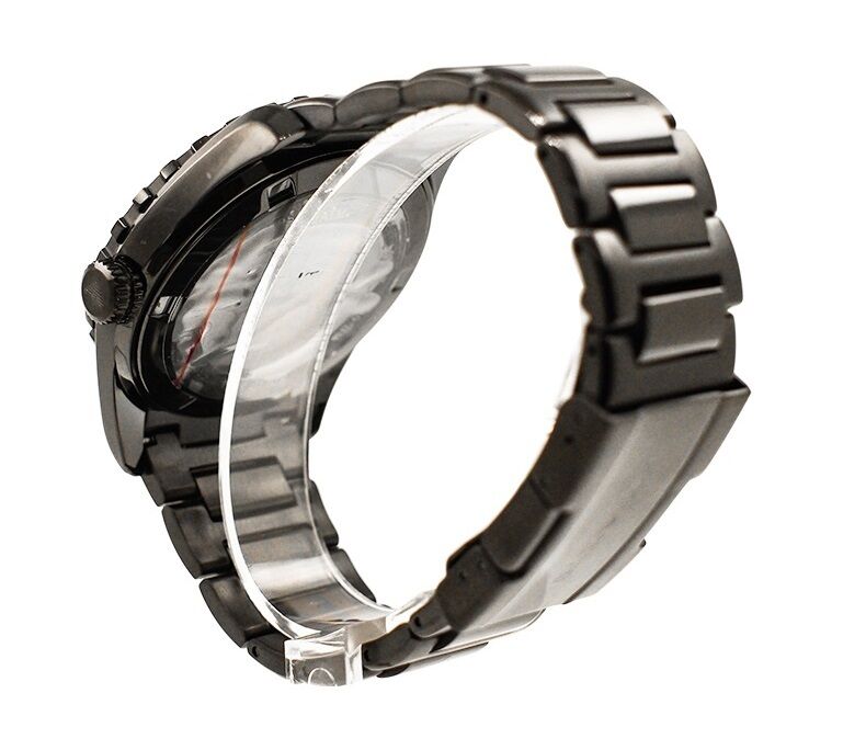 EMPORIO ARMANI MEN'S BLACK LUXURY EDITION WATCH AR6049