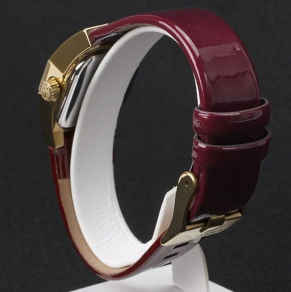 DIESEL LADIE'S RED WINE LEATHER WATCH DZ5325