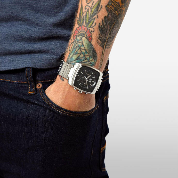 ARMANI EXCHANGE MEN'S CHRONOGRAPH BLACK DIAL TOP WATCH AX2253
