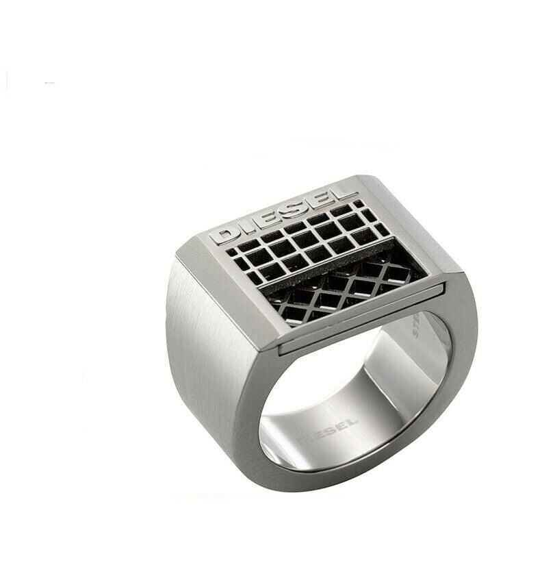 DIESEL STAINLESS STEEL HERREN RING DX0401