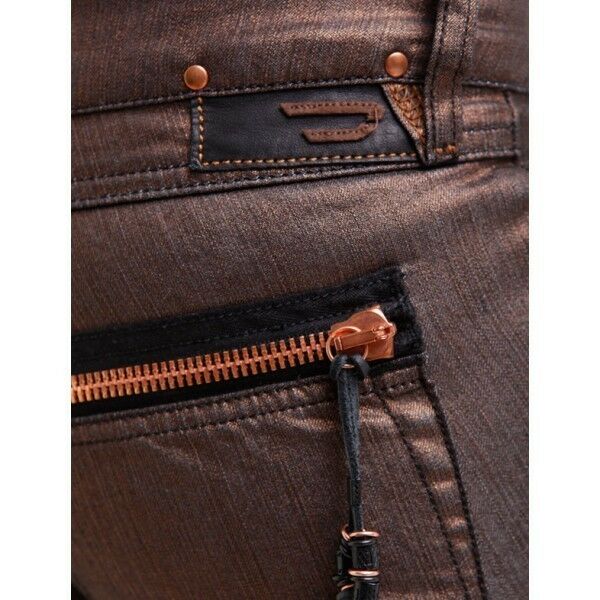 NWT $250 DIESEL JEANS WOMAN'S CLUSH 8HX BRONZE Zs. 24