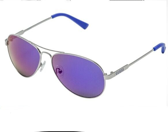 GUESS AVIATOR POLARIZED BLUE SUNGLASSES GU7228