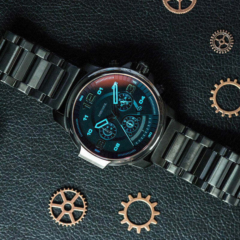 DIESEL MEN'S GLASS REFLECT WATCH DZ4434