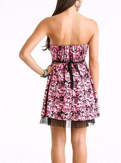GUESS JONSIE FLORAL SLEEVELESS PINK TULLE DRESS Sz. 7