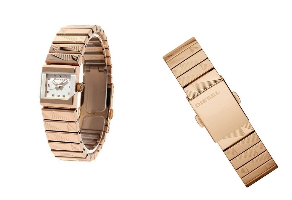 DIESEL LADIES STAINLESS STEEL ROSE GOLD COLLECTION WATCH DZ5294