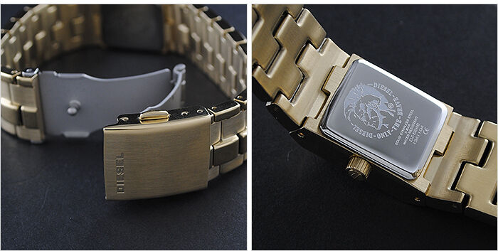 DIESEL LADIES STAINLESS STEEL GOLD COLLECTION WATCH DZ5246