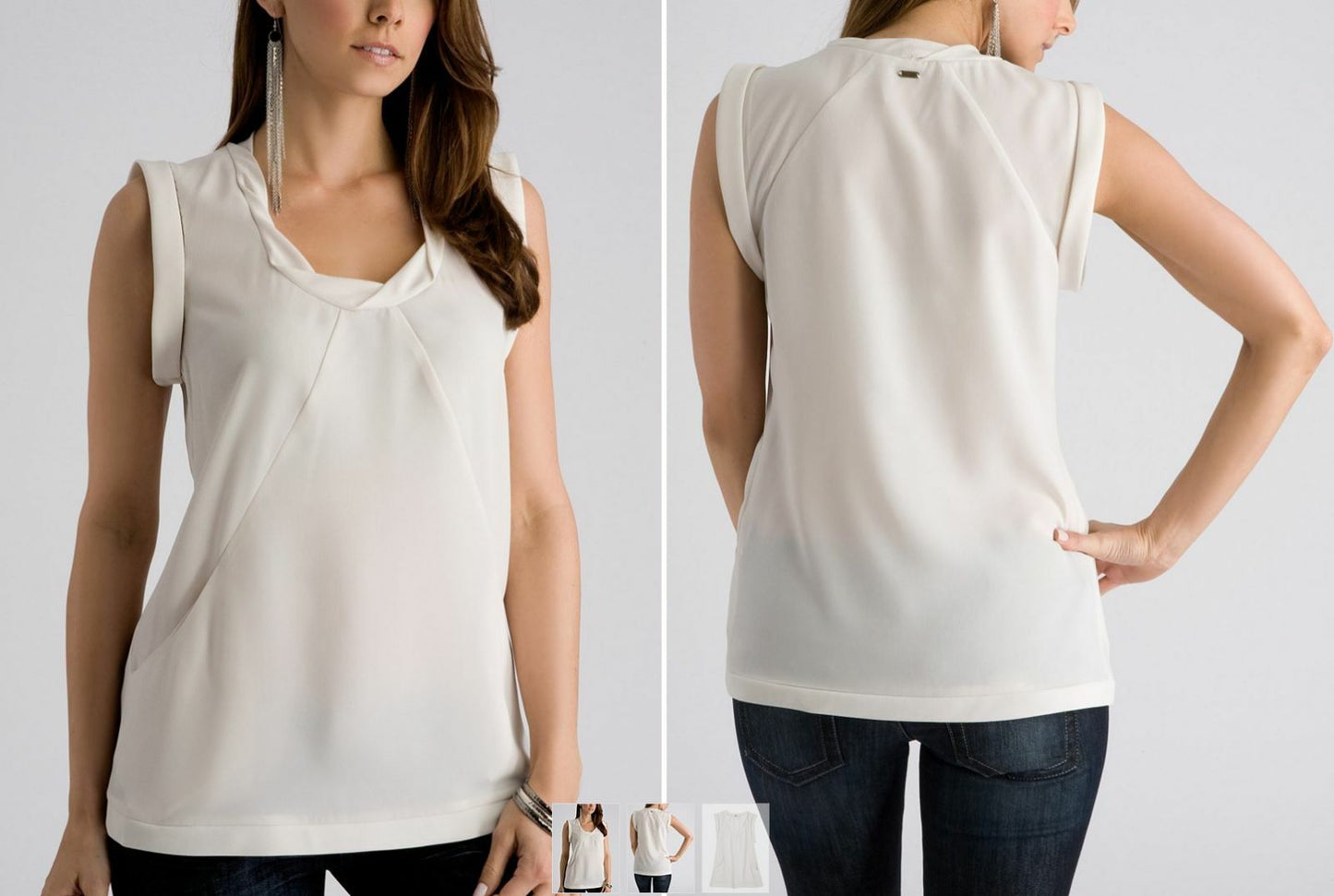 GUESS WOMEN'S BRIE BLACK TOP Sz. XS