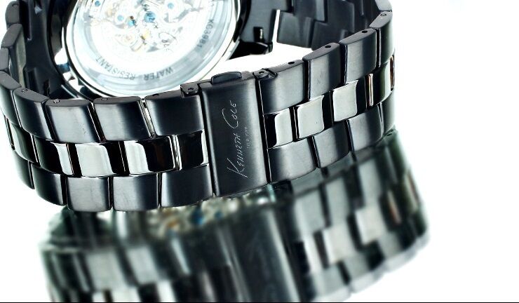 KENNETH COLE MEN'S AUTOMATIC SKELETON 2 TONES WATCH KC9177