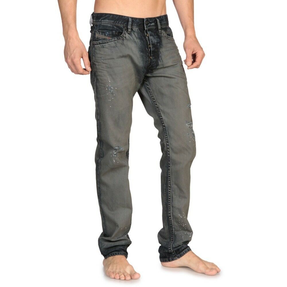 NWT $328 DIESEL MEN'S AMAZING COLOR BRADDOM 0819E JEANS Sz.31by34