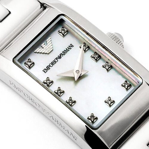 EMPORIO ARMANI 11 DIAMONDS LADIES LUXURY DRESS WATCH AR3167