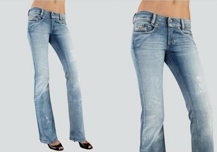 NWT $250 DIESEL LADIES JEANS LOUVELY 71J Sz. 25