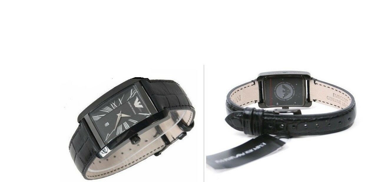 EMPORIO ARMANI WOMEN'S BLACK IN BLACK EDITION WATCH AR9031L