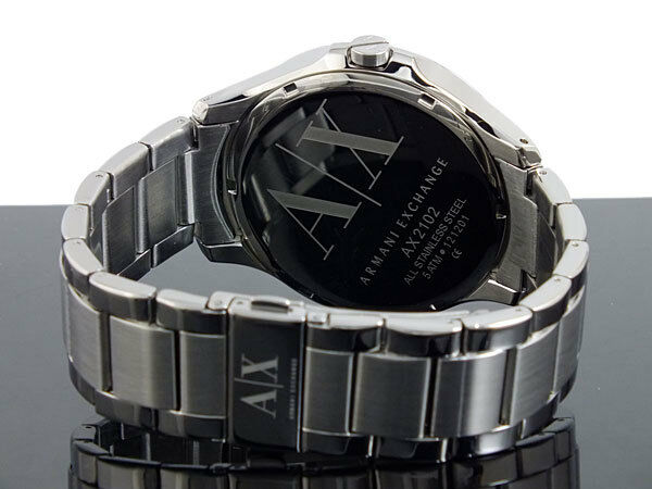 ARMANI EXCHANGE MEN'S COLLECTION GREY LUXURY WATCH AX2102