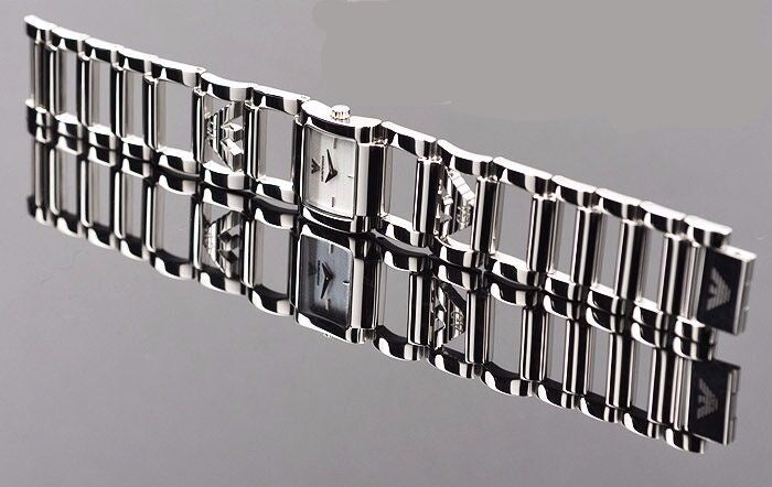EMPORIO ARMANI COLLECTION EAGLE LOGO LADIES LUXURY WATCH AR5737